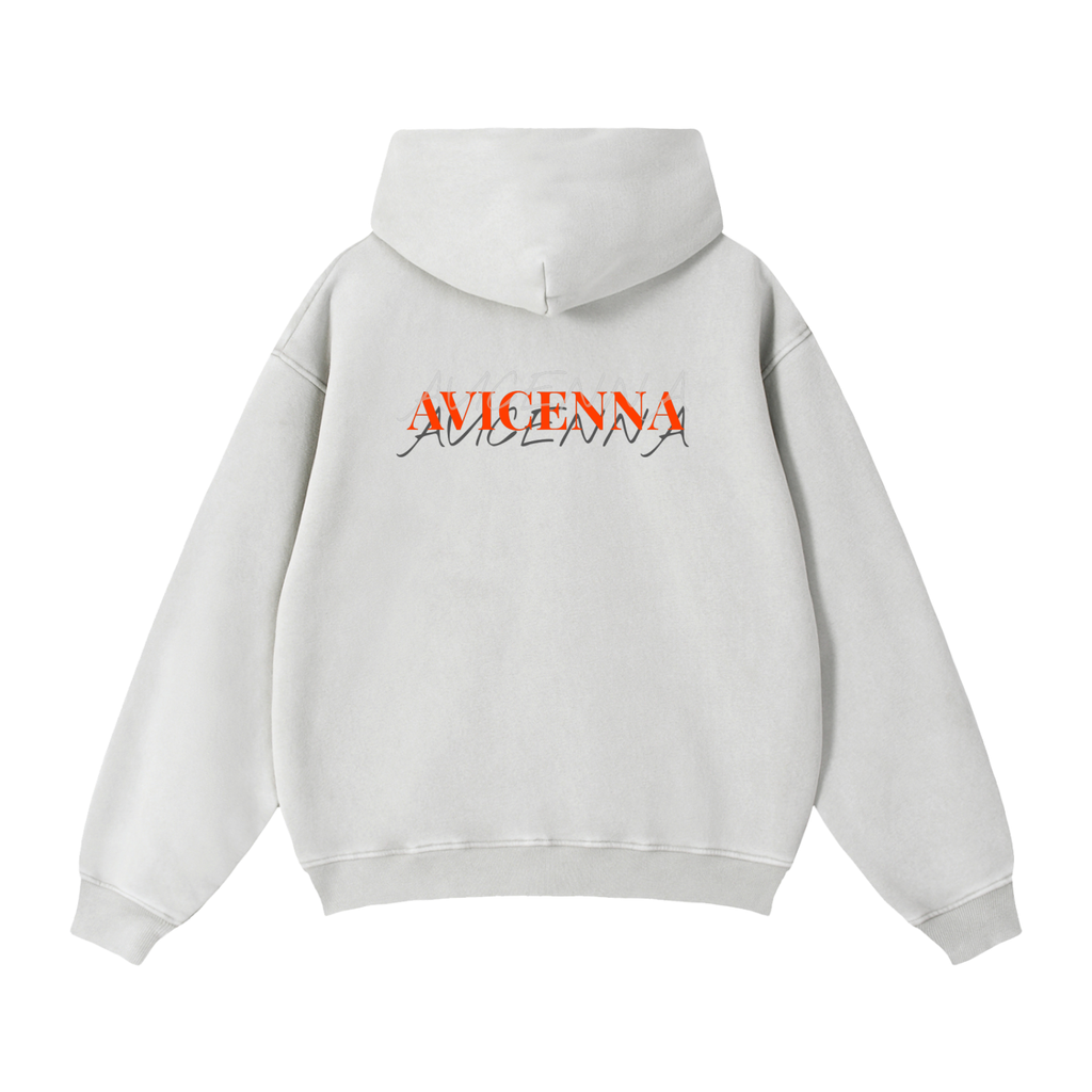 Zip-Through Boxy Fleece Hoodie