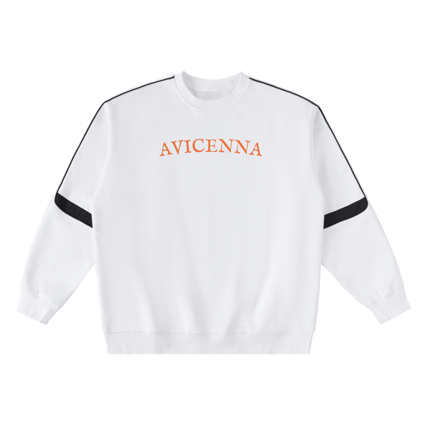 Oversized Crewneck Taped Sweatshirt
