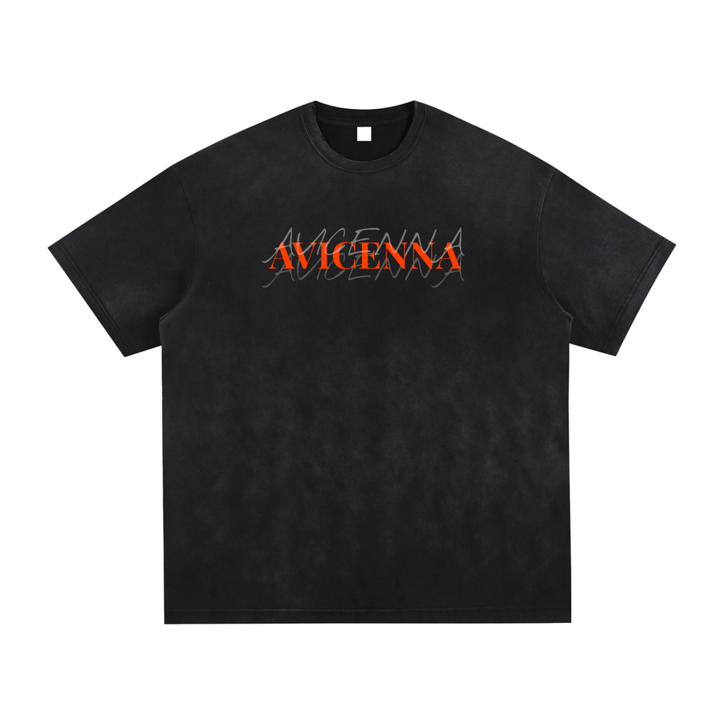 Vintage Washed Hand-Frayed T-Shirt [XOX]